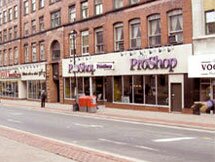 Shown here, Dooly�s ProShop location at 1651 Barrington Street, Halifax, Nova Scotia.