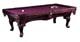 AMF Billiards - Charlotte An exquisite double-arched cabinet combined with the simple beauty of a Royal Queen Anne leg give the Charlotte a very nice prominence in anyones game room. Available in maple with AMFs patented Endurance? Catalyzed Varnish, there are few tables that can match this elegance with the quality of the craftsmanship. Rails: Solid maple with pearlized diamond sites. Cabinet: Solid maple, 6/4 thick. Slate: Matched 7/8 thick, diamond honed to precise dimensions for a professional playing surface. Frame backed with poplar hardwood for increased durability. Why to Buy this Table: For some consumers, its the double-arched cabinet; for others it may be the Royal Queen Anne leg. Either way, the Charlotte is sure to be a winner in your home. Available in a beautiful Cherry Mahogany stain. Made in the USA.
