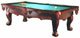 The Contessa is Palason Billiard's masterstroke. A grand table in the Louis XV style, featuring beautiful ornamental mouldings accented with delicately sculpted appliqu?s. The attractive cabriole legs and decorative mouldings flow into one another creating extremely graceful curves. The Contessa is sure to lend and air of stately elegance to your home. This solid oak table is finely crafted with pride by our skilled artisans. Every surface, edge and corner is hand sanded to ensure a silky smooth feel. A wiping stain is applied, followed by a sealer, more sanding and double coat of lacquer. The resulting fine furniture finish is durable, soft to the touch with deep, rich, even tones. Made in Canada.